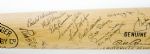 1958 Bill Renna Game Used Boston Red Sox Team signed Half Bat