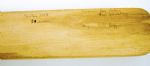 1958 Bill Renna Game Used Boston Red Sox Team signed Half Bat