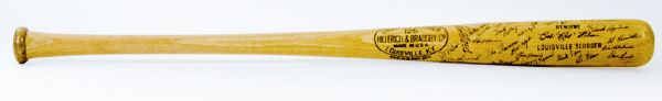 1958 Red Wilson Game Used Detroit Tigers Team Signed Bat