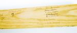 1958 Red Wilson Game Used Detroit Tigers Team Signed Bat