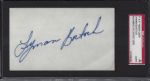 Lyman Bostock Signed 3x5