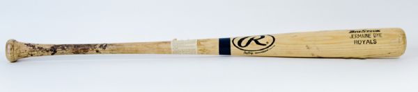 1998 Jermaine Dye Game Used Bat