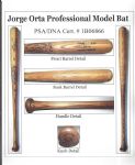 1977-79 Jorge Orta Game Used Bat