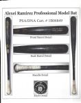 2013 Alexei Ramirez Game Used Bat