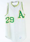 1967 Chuck Dobson Kansas City A's Game Worn Jersey (ROAD)
