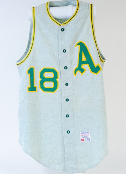 1964 Wes Stock/Tom Sturdivant Kansas City As Game Used Jersey (ROAD)