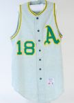 1964 Wes Stock/Tom Sturdivant Kansas City A's Game Used Jersey (ROAD)