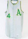 1967 Phil Roof Kansas City A's Game Worn Jersey (ROAD)
