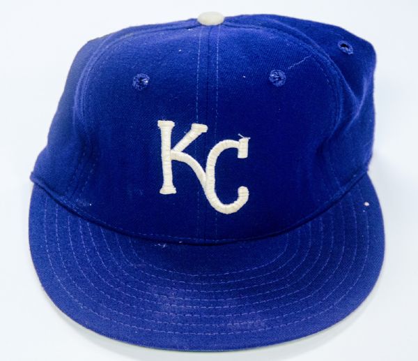 1976-77 Larry Gura Game Used Hat