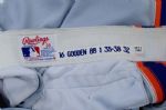 1988 Dwight Gooden New York Mets Game Used Autographed Pants