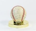 1966 Kansas City A's Team Signed Baseball (31 Sigs)