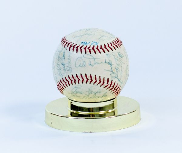 1966 Kansas City As Team Signed Baseball (31 Sigs)