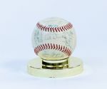 1966 Kansas City A's Team Signed Baseball (31 Sigs)