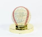 1966 Kansas City A's Team Signed Baseball (31 Sigs)