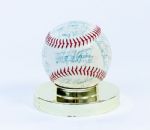 1966 Kansas City A's Team Signed Baseball (31 Sigs)