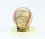1956 Washington Senators Team Signed Baseball (24 Sigs)