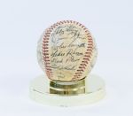 1956 Washington Senators Team Signed Baseball (24 Sigs)