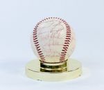 1963 New York Yankees Team Signed Baseball (29 Sigs)
