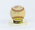 1959 New York Yankees Team Signed Baseball (17 Sigs)