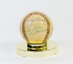 1959 New York Yankees Team Signed Baseball (17 Sigs)