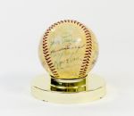 1959 New York Yankees Team Signed Baseball (17 Sigs)