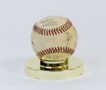 1955 Cleveland Indians Team Signed Baseball (24 Sigs)