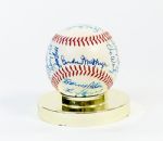1963 Minnesota Twins Team Signed Baseball (25 Sigs)