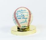 1963 Minnesota Twins Team Signed Baseball (25 Sigs)