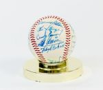1963 Minnesota Twins Team Signed Baseball (25 Sigs)