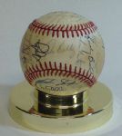 1987 Minnesota Twins Team Signed Baseball (30 Sigs)
