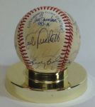 1987 Minnesota Twins Team Signed Baseball (30 Sigs)