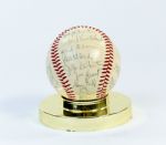 1959 Cleveland Indians Team Signed Baseball (30 Sigs)