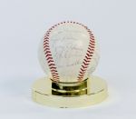 1969 Kansas City Royals Team Signed Baseball (28 Sigs)-1st Season!!!