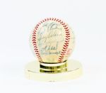1959 Detroit Tigers Team Signed Baseball (25 Sigs)