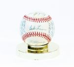 1970 Kansas City Royals Team Signed Baseball (24 Sigs) 