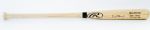 Eric Chavez Single Signed Baseball Bat