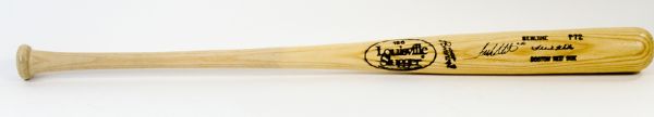 Frank White Autographed Boston Red Sox Coaches Bat