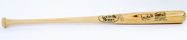 George Brett Trails End Single Signed Commemorative Bat