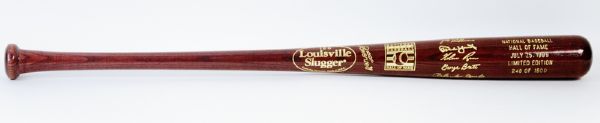 July 25th 1999 Hall Of Fame Induction Commemorative Bat (Brett, Yount, Ryan, Etc.)