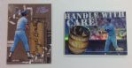 Rare George Brett 1/1 Bat Barrel & Bat Knob Cards