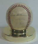 1960 Boston Red Sox Team Signed Baseball (28 Sigs)