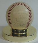 1961 Baltimore Orioles Team Signed Baseball (26 Sigs)