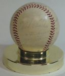 1961 Baltimore Orioles Team Signed Baseball (26 Sigs)