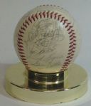 1961 Minnesota Twins Team Signed Baseball (27 Sigs) 1st season in Minnesota