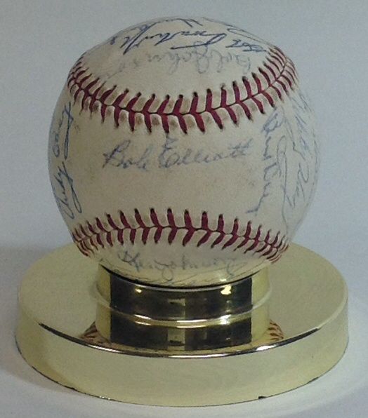 1960 Kansas City As Team Signed Baseball (28 Sigs)