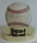 1960 Kansas City A's Team Signed Baseball (28 Sigs)