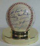 1960 Kansas City A's Team Signed Baseball (28 Sigs)