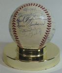 1960 Kansas City A's Team Signed Baseball (28 Sigs)