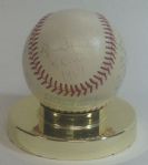 Paul & Eddie Lindblad Signed Baseball