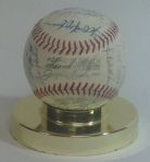 1964 Boston Red Sox Team Signed Baseball (30 Sigs)